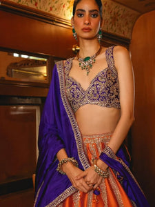 Elegant Designer Lehenga - Heavy Embroidery for Bridal & Festive Occasions