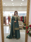 Elegant Designer Plazzo Set - Heavy Embroidery for Festive Wear