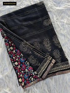Elegant Dola Cotton Saree with Kalamkari Blouse for Women Festive Wear