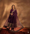 Premium Fox Georgette Embroidered Gown with Heavy Sequence Work for Wedding & Festive Wear