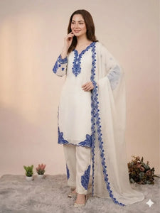 Elegant Embroidered Pakistani Suit - Summer Ready for Women