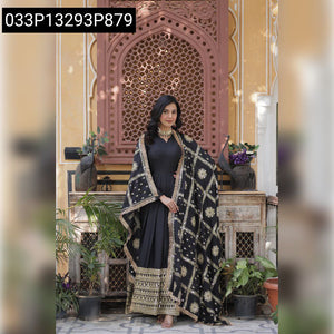 Elegant Embroidered Women's Gown | Perfect Party Wear