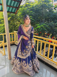 Elegant Faux Georgette Sequin Lehenga - Stitched Party Wear for Women