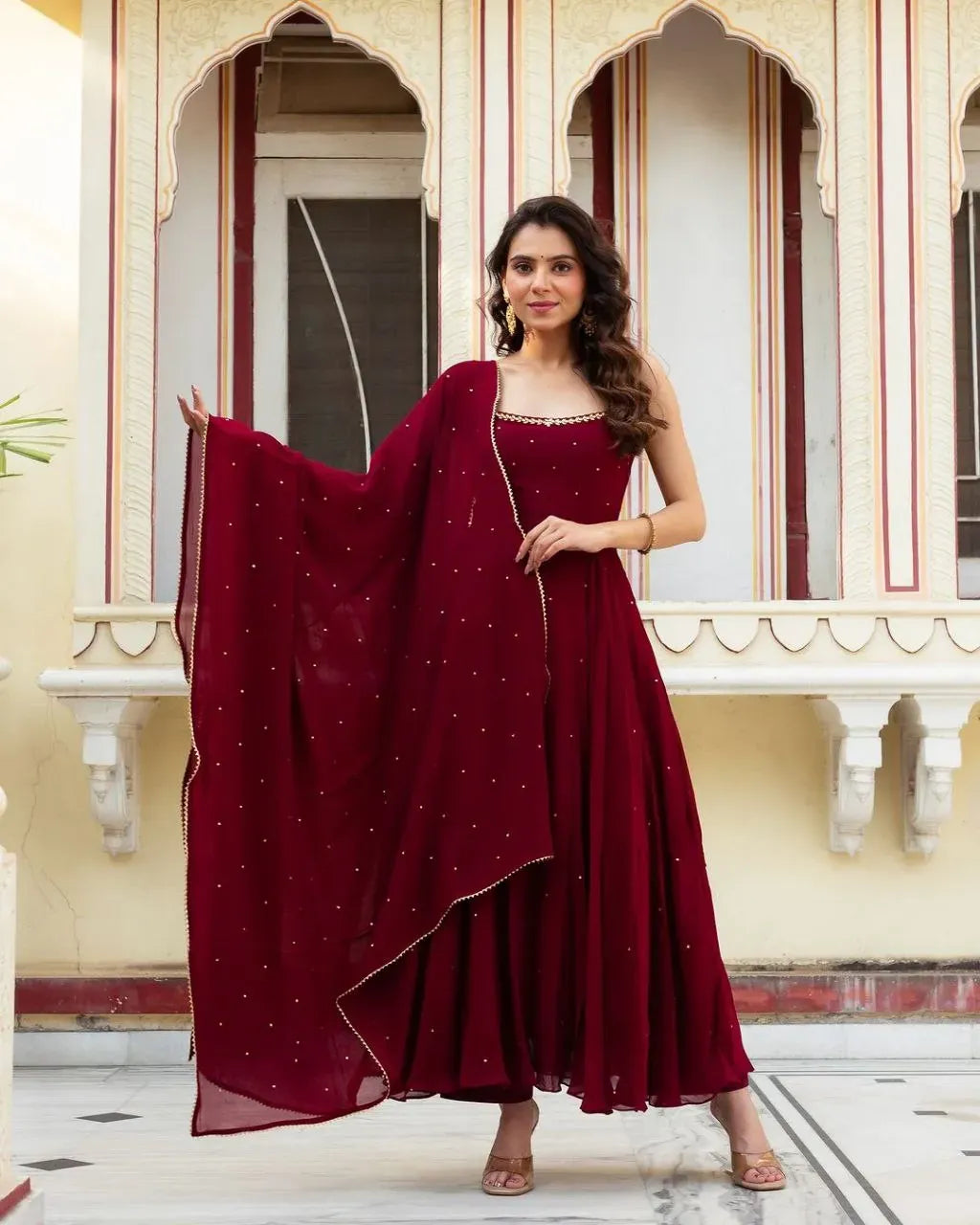 Anarkali Gown