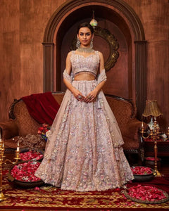 Elegant Georgette Lehenga for Women - Wedding Bridal Wear