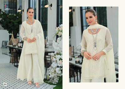 Elegant Georgette Plazo Suit Set - Beats Work Dupatta for Festive Wear