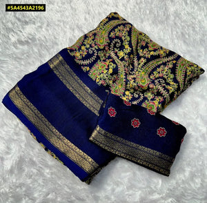 Elegant Georgette Saree - Lightweight Washable Design for Festive Wear