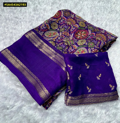 Elegant Georgette Saree - Premium Festive Wear for Women