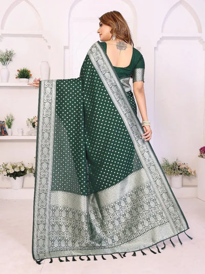 Elegant Georgette Silk Saree - Zari Weaving for Festive Wear
