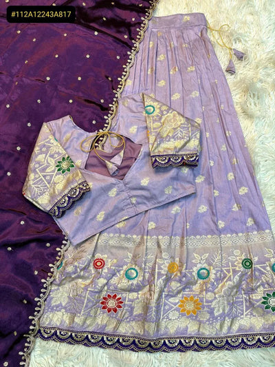 Elegant Half Saree Set - Traditional Party Wear for Women