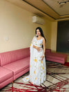 Elegant Hand-Painted Floral Lehenga Set - Graceful Festive Wear for Women