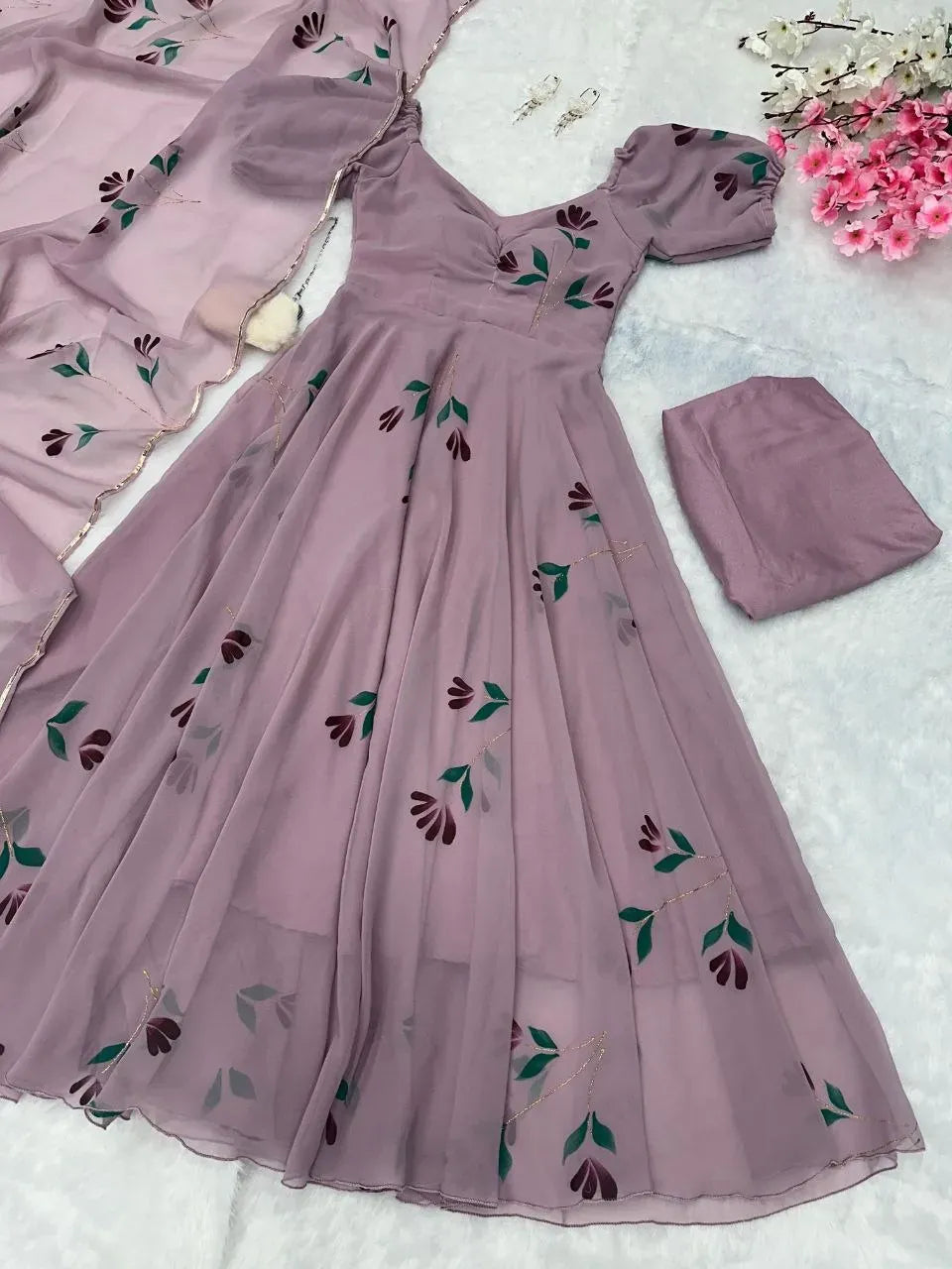 Anarkali Suit Set