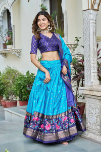 Elegant Heavy Dola Silk Lehenga - Festive & Wedding Wear