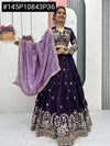 Elegant Heavy Embroidery Lehenga Choli - Fully Stitched for Festive Wear