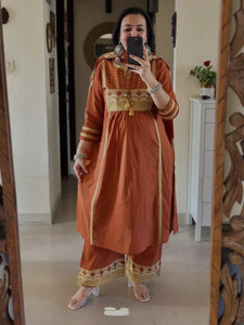 Elegant Jaipuri Cotton Kurti Set - Straight Fit for Women | M-3XL