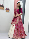 Elegant Jecard Silk Lehenga Set - Exquisite Festive & Wedding Wear