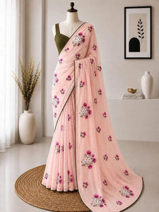Elegant Kota Chex Saree - Handcrafted Festive Wear for Women