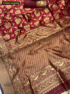 Elegant Lichi Silk Saree - Lightweight Festive Wear for Women
