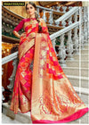 Elegant Lichi Silk Saree - Rich Pallu & Jacquard for Festive Occasions