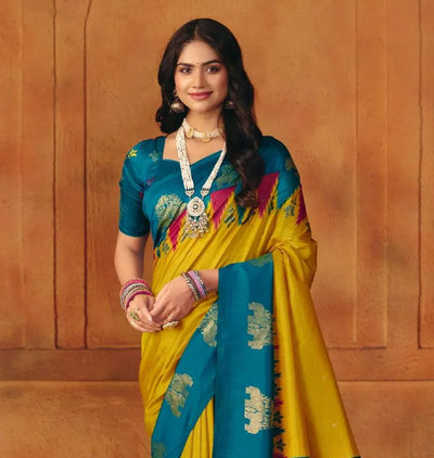 Elegant Manipuri Saree - Printed Foil Work for Women
