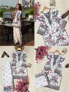 Elegant Maslin Kurti Plazzo Set - Heavy Thread Work for Women