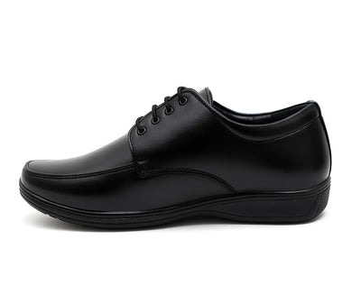 Elegant Men Faux Leather Formal Shoes - Classic Design, Comfortable Fit