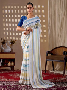 Elegant Monsoon Saree - Soft Flowing Drape for Women