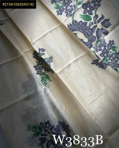 Elegant Muga Silk Saree - Soft Khadi Floral Weave for Women
