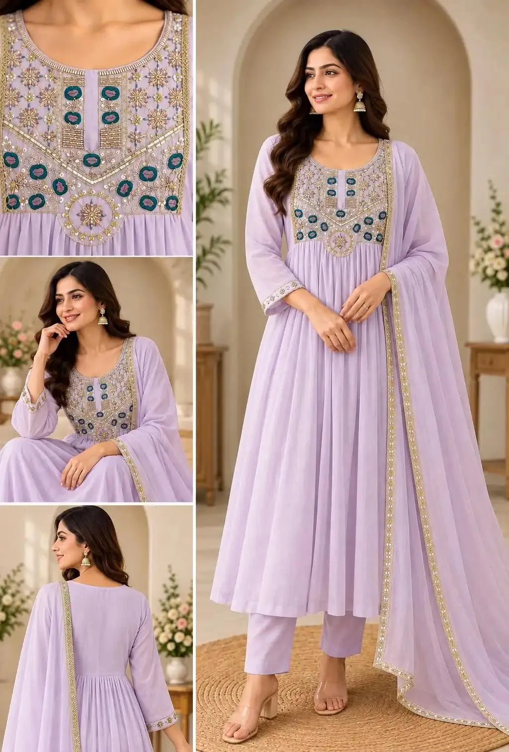 Anarkali Suit Set