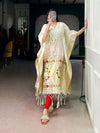 Exclusive Paithani Jacquard Kaftan Dress with Royal Zari Weaving - Free Size Festive Wear for Women