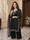 Elegant Pakistani Suit - Sequence Embroidered Cut Work for Women