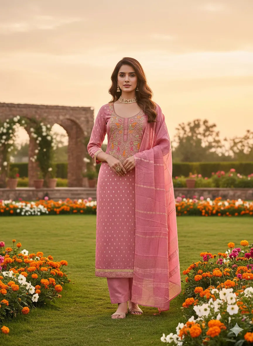 Unstitched Suit Set