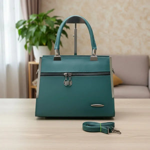 Elegant PU Leather Shoulder Bag - Trending Handbag for Women