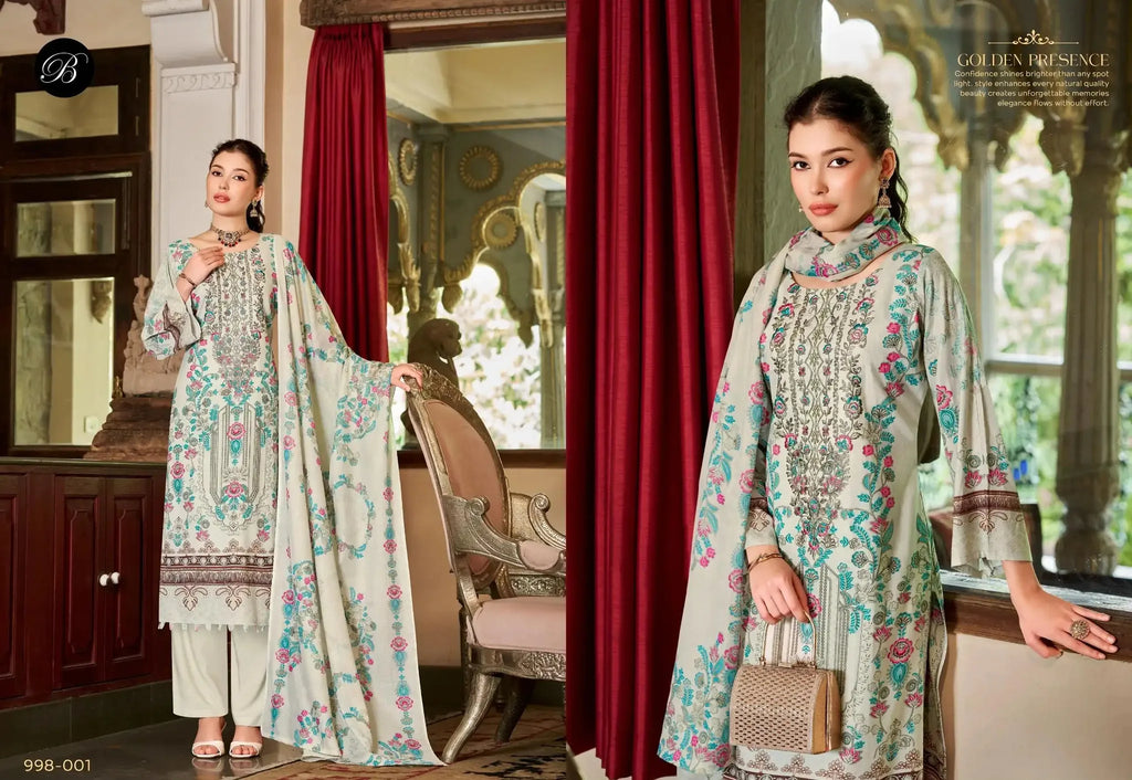 Unstitched Suit Set