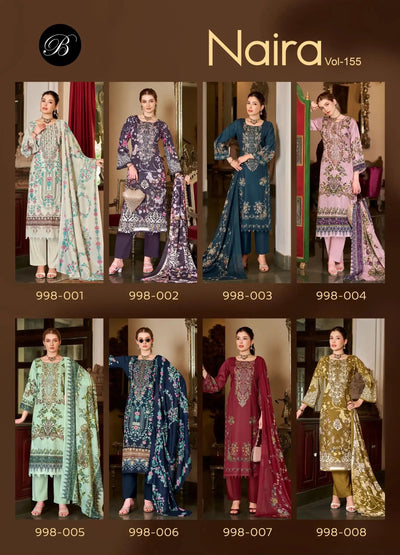 Elegant Pure Cotton Unstitched Salwar Suit Set with Heavy Self Embroidery & Mal Mal Dupatta - Festive Wear for Women
