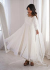 Elegant Pure Romansilk Chanderi Anarkali Suit - Fully Flared Festive & Wedding Wear | S-XXL