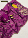 Elegant Rangoli Silk Saree - Intricate Embroidery for Festive & Wedding Wear