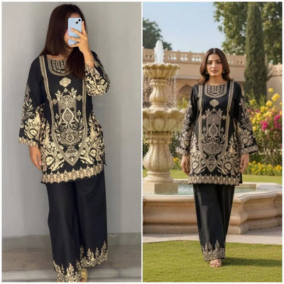 Elegant Rayon Co-ord Set - Digital Print Festive Wear for Women