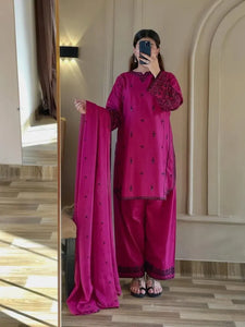Elegant Rayon Cotton Kurti Set - Stitched Festive Wear for Women