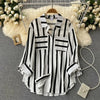 Premium Digital Print Reyon Collar Top with Full Sleeves for Women