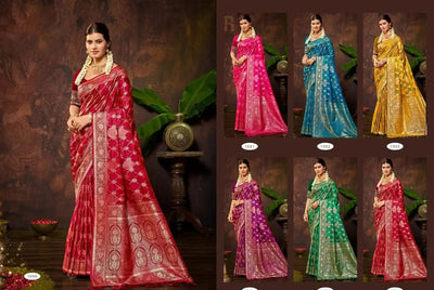 Elegant Satin Silk Saree with Unstitched Blouse - Festive Wear for Women