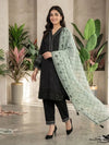 Elegant Sequence Embroidered Palazzo Set with Dupatta - Festive Wear for Women