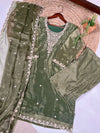 Elegant Sequin Embroidered Kurti Set - Festive & Party Wear