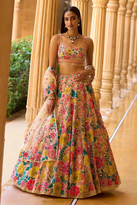 Elegant Sequin Work Lehenga Choli - Multi-Color for Wedding Wear