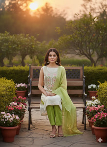 Elegant Simarbuti Jecard Dress Material - Glamorous Embroidery for Festival Wear