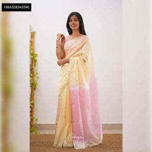Elegant Soft Lilan Slab Saree - Luxurious Draping for Women
