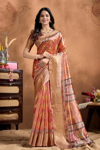 Elegant Soft Silk Saree with Patola Pallu for Weddings