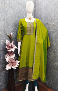 Elegant Straight Gown Set for Women | Party Wear