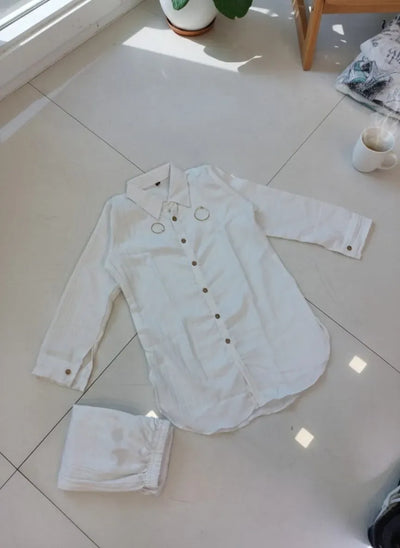 Elegant Sugarcane Cord Set - Premium Comfort for Women