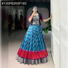 Elegant Tasar Silk Lehenga - Leheriya Print Zari Work for Women